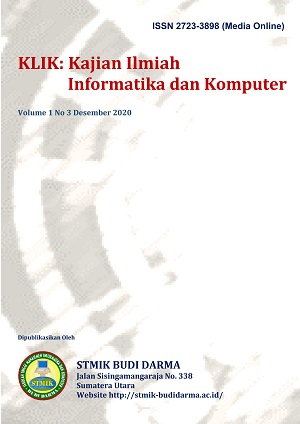 KLIK: Kajian Ilmiah Informatika dan Komputer